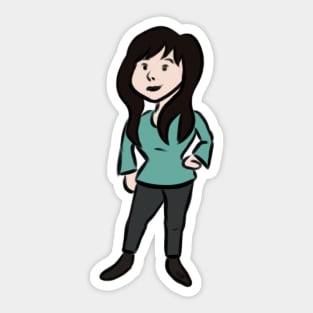 Tiny Gwen Sticker